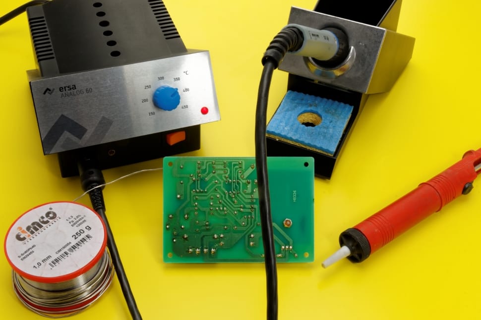 grey soldering equipment set preview