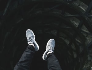 person in grey shoes thumbnail