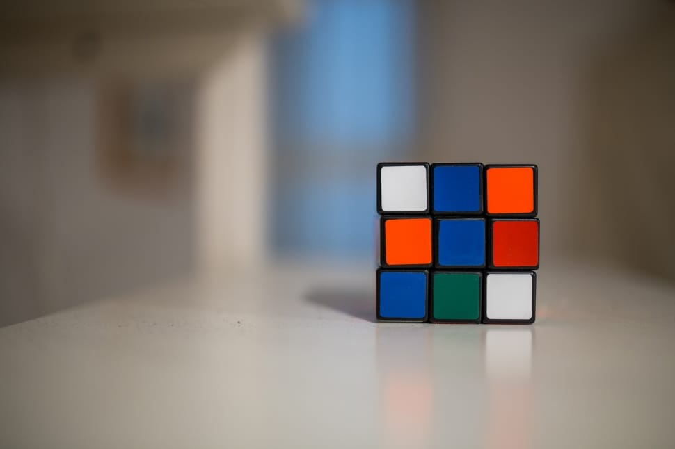 3 x 3 rubiks cube preview