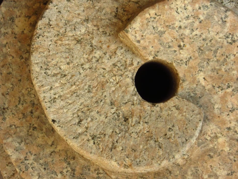 Spirals, Stone, Sculpture, Pattern, hole, no people preview