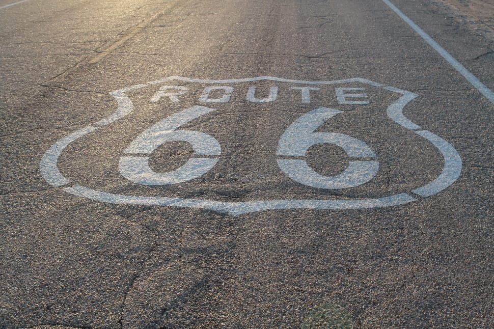 Route, Highway, Travel, Route 66, Desert, asphalt, no people preview