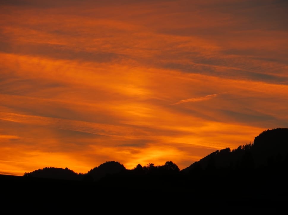 orange sunset preview