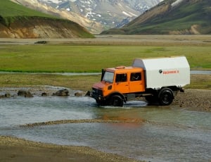 All-Terrain Vehicle, Iceland, mountain, mountain range thumbnail