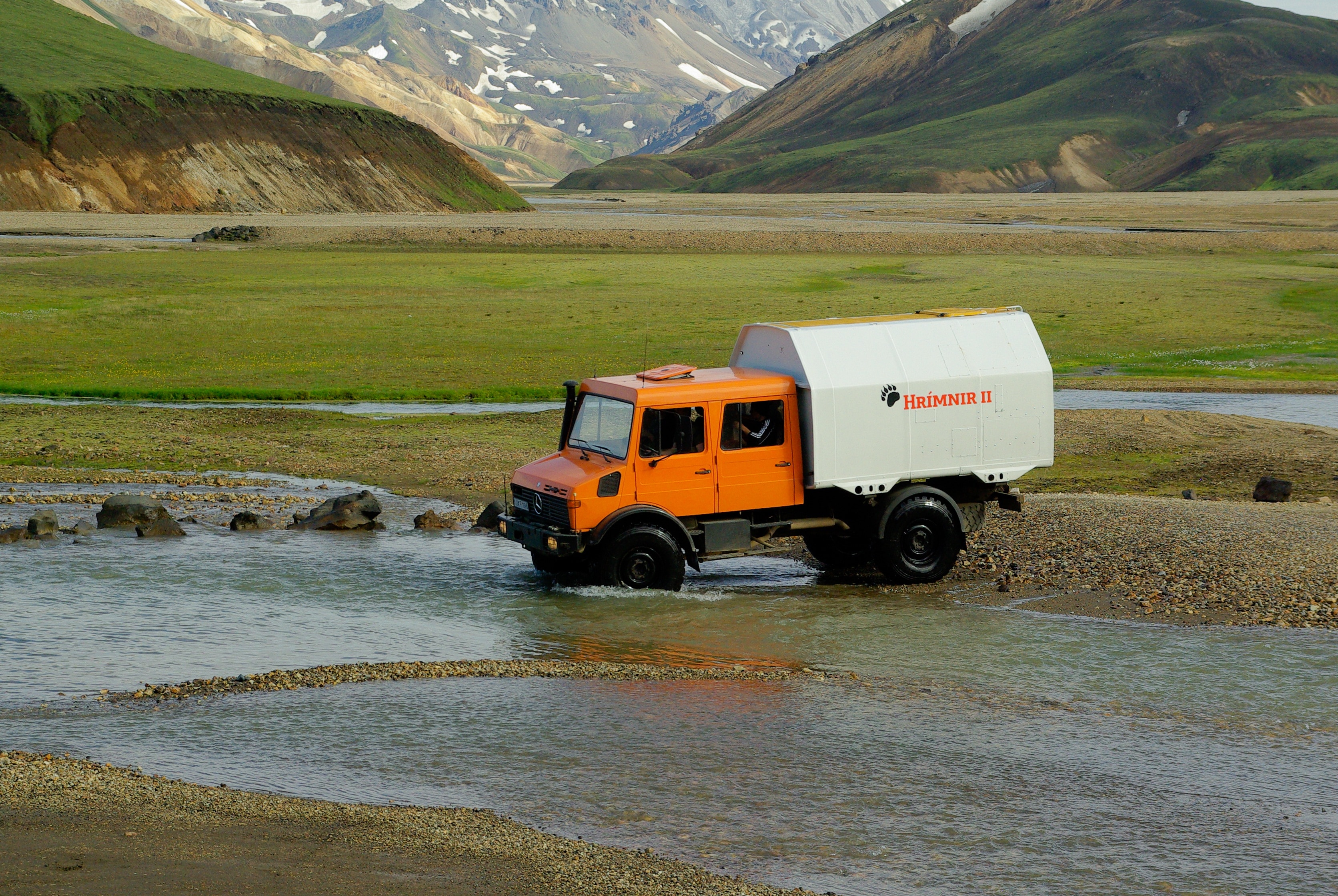 All-Terrain Vehicle, Iceland, mountain, mountain range