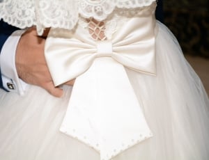 women's white bridal gown thumbnail