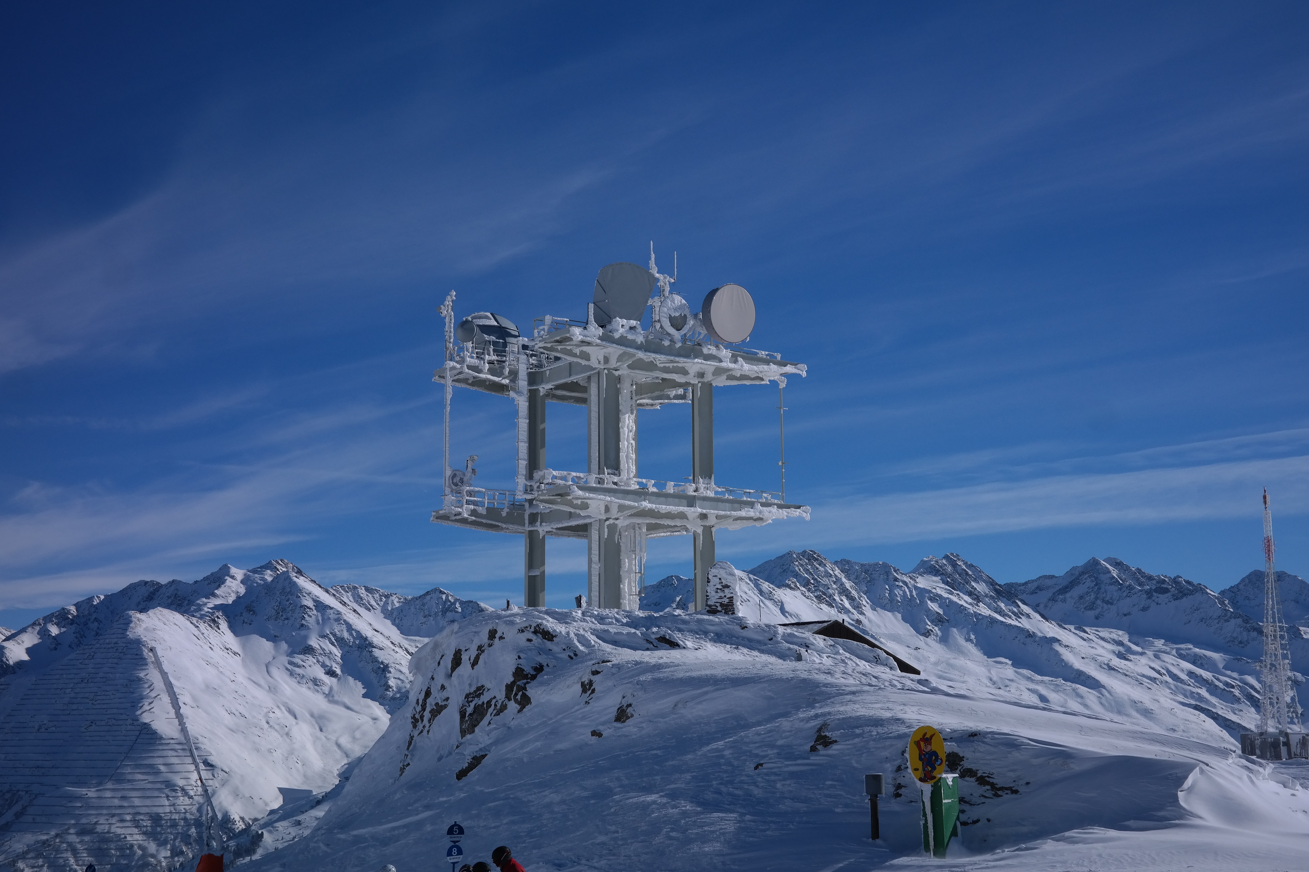 Technology, Antennas, Send System, snow, winter