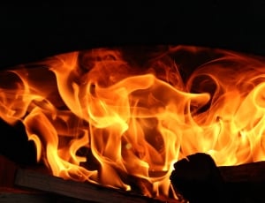 Heiss, Heat, Fire, Cozy, Fireplace, burning, flame thumbnail