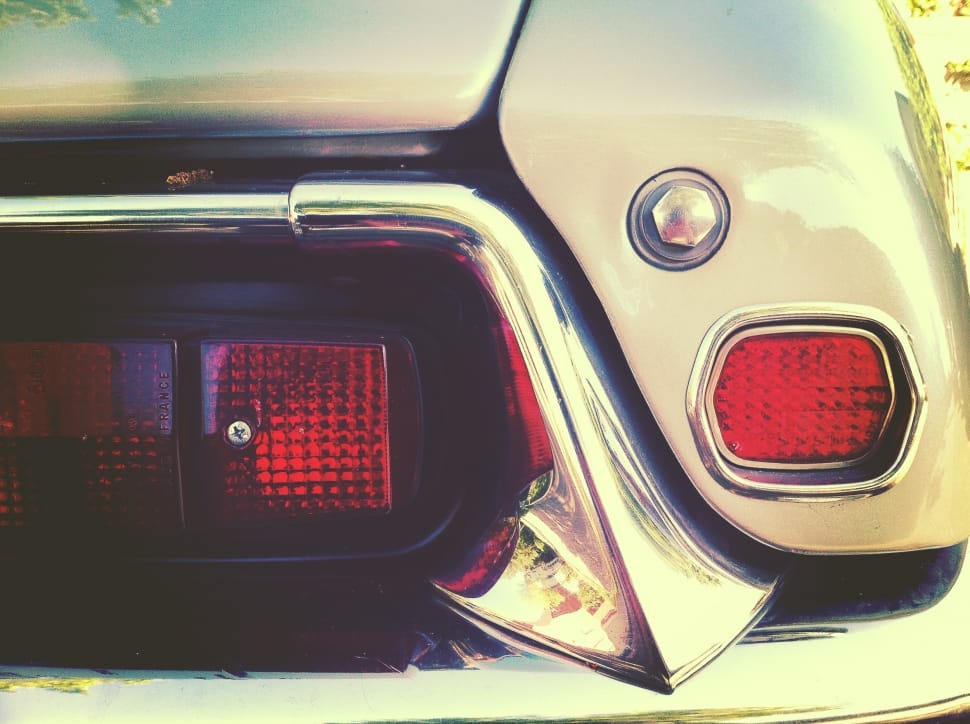 close up of car taillight preview