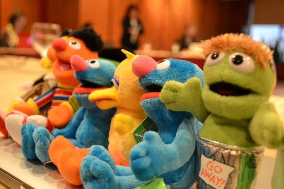 Dolls, Plush Toys, Muppets, animal representation, toy preview
