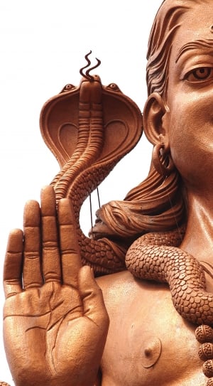 Religion, Statue, Peace, Hindu, human body part, statue thumbnail