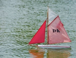 pink and white dk sail boat thumbnail