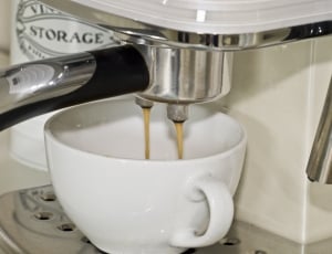 gray and black espresso maker thumbnail