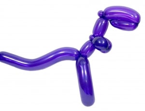 Fun, Sculpture, Child, Dinosaur, Balloon, purple, blue thumbnail