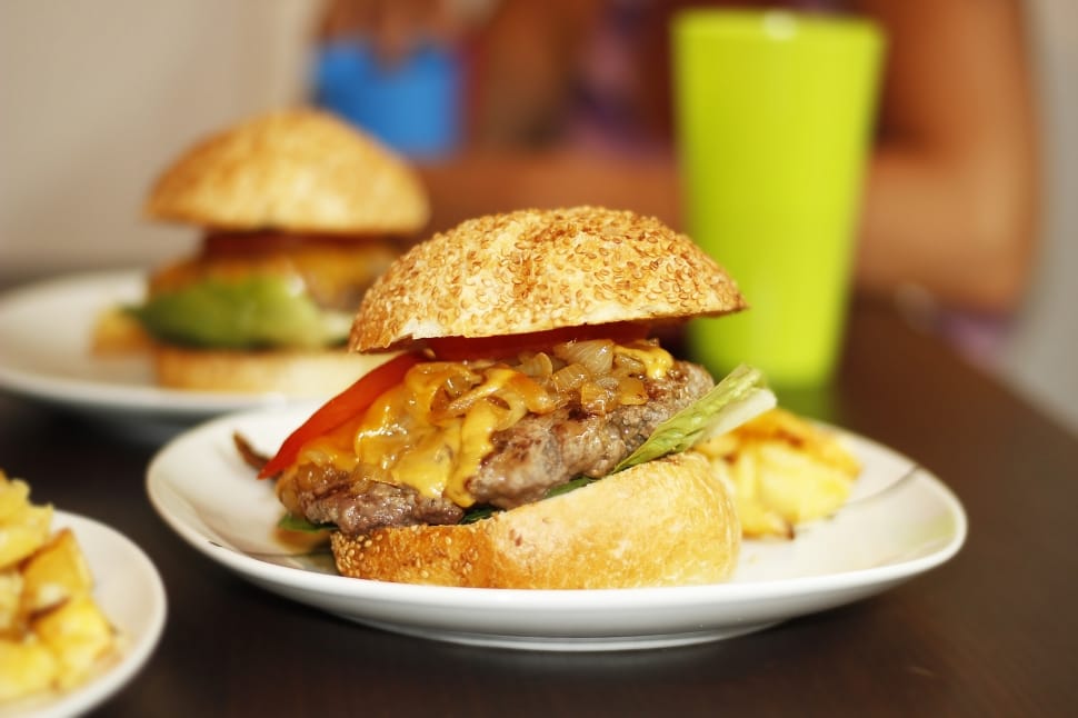 Lettuce, Beef, Bun, Fast, Hamburger, food and drink, hamburger free image - Peakpx