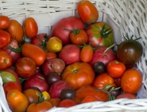 Vegetables, Tomatoes, Basket, fruit, food and drink thumbnail
