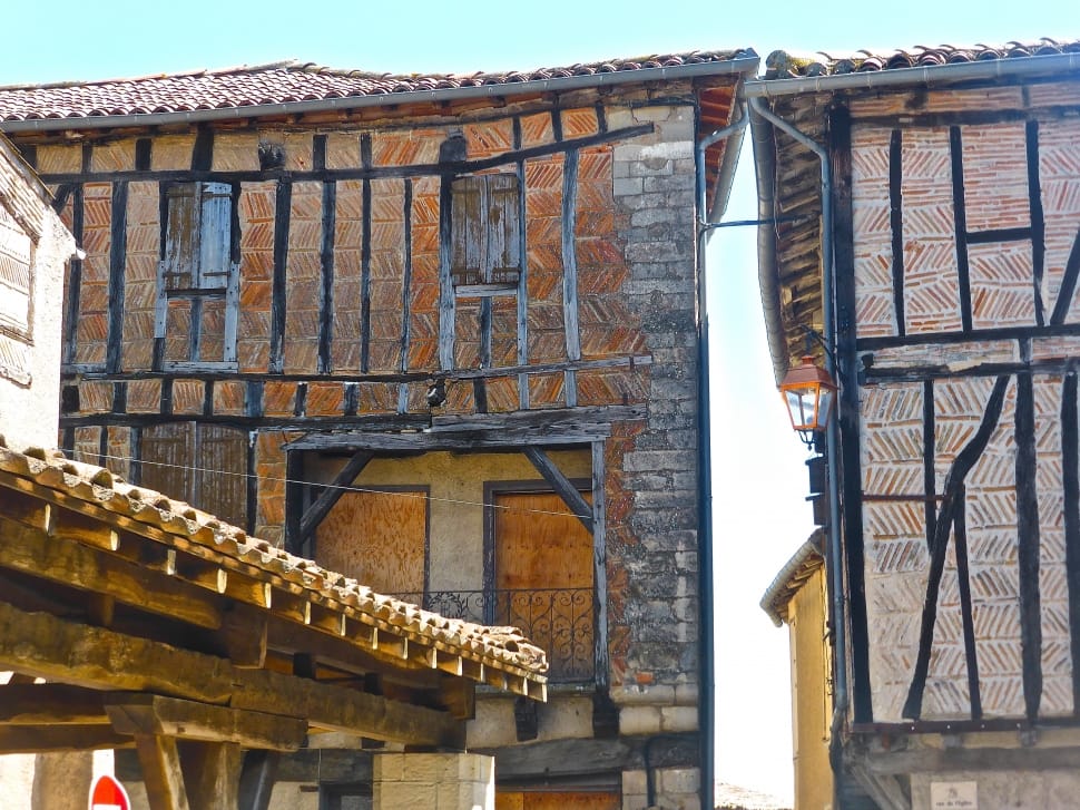 House, Facade, Old, Half-Timbered, architecture, day preview