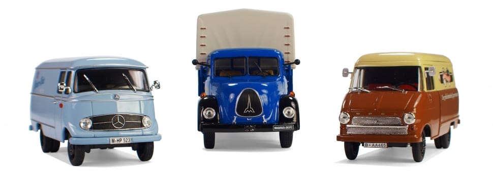 3 van and truck toy preview