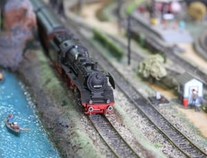 black and red train toy thumbnail