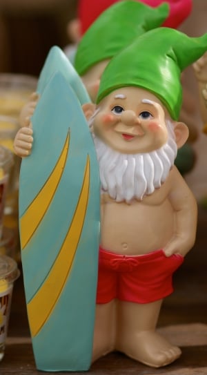 ceramic elf figurine thumbnail