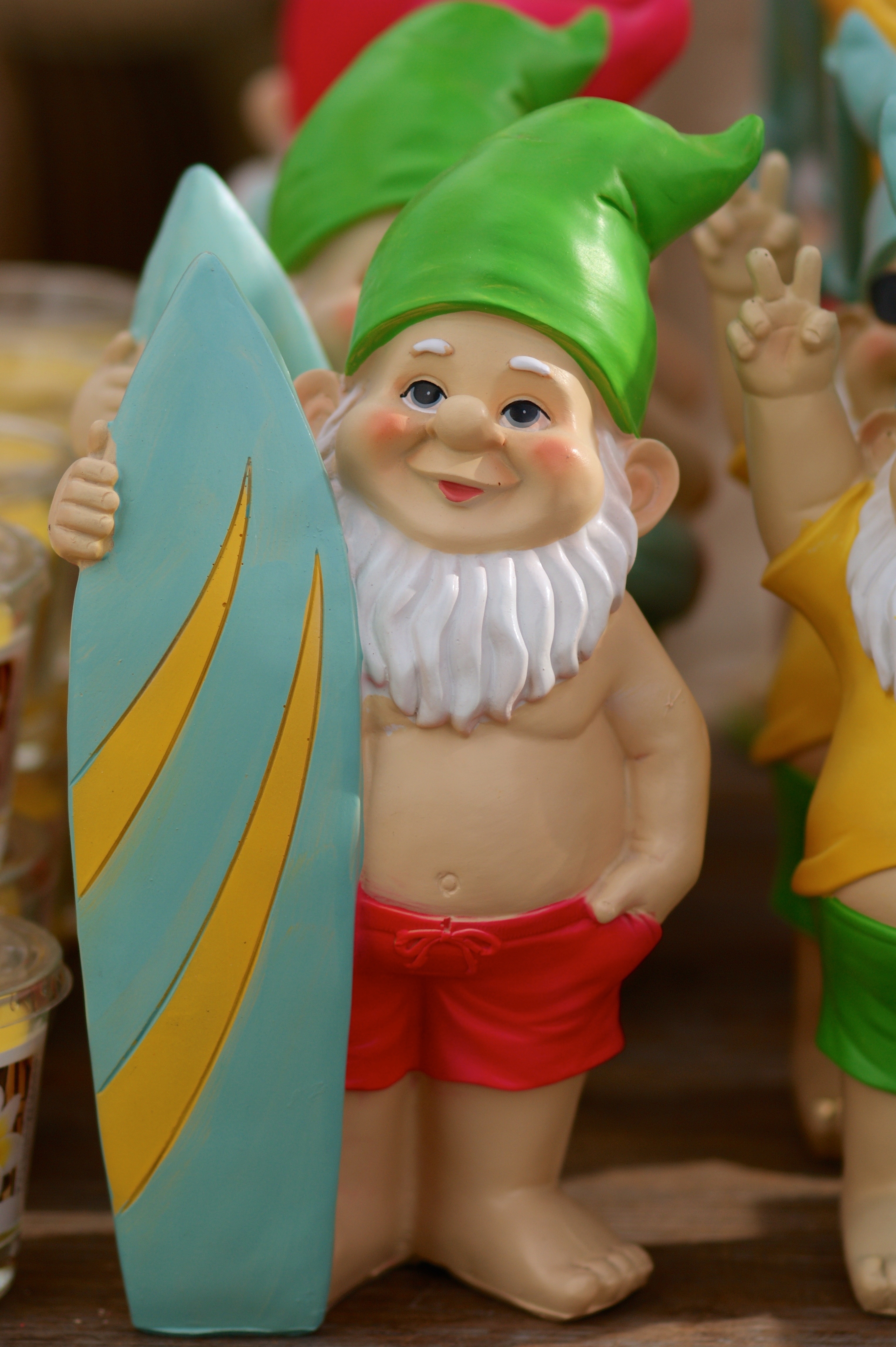 ceramic elf figurine