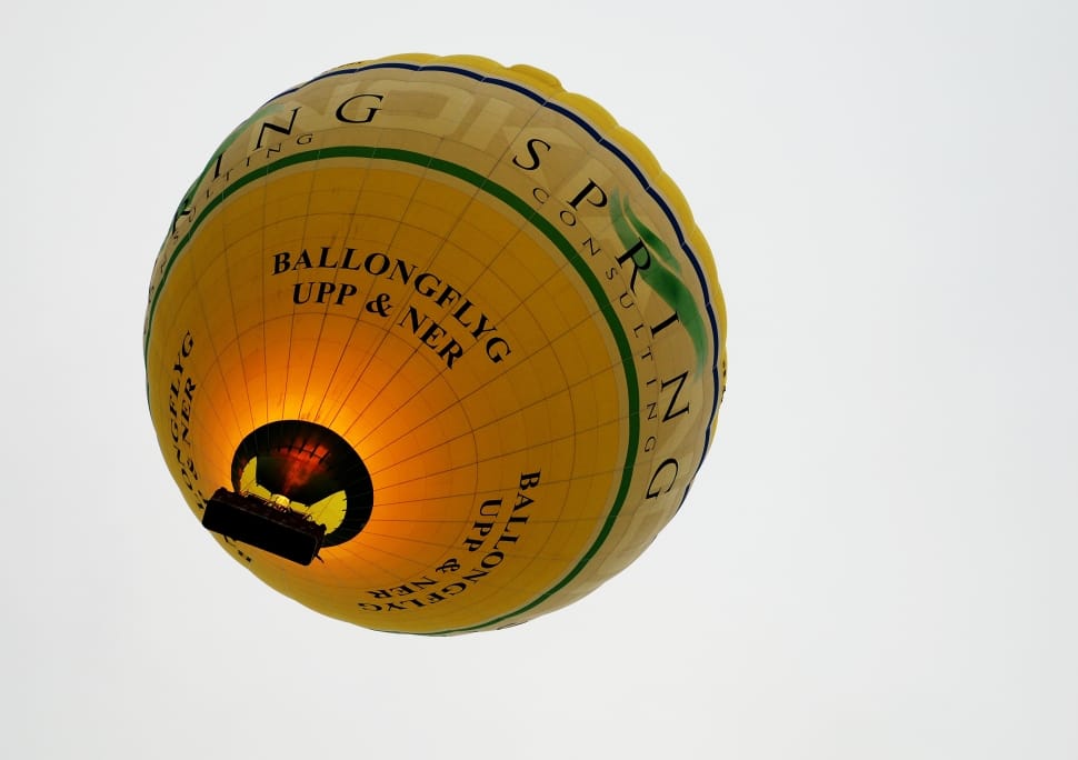 yellow green spring consulting air balloon preview