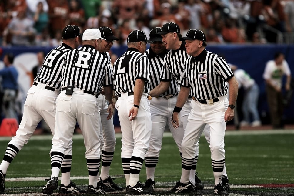 american football referees preview
