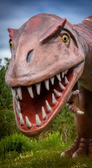 dinosaur statue thumbnail