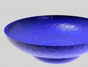 blue ceramic plate thumbnail
