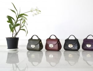 women's 4 leather handbag thumbnail