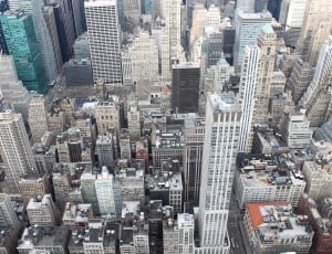 aerial photo of high rise buildings thumbnail