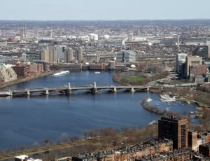 aerial photo of bridge on daytime thumbnail
