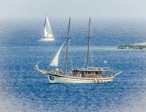 two sailboat on sea thumbnail