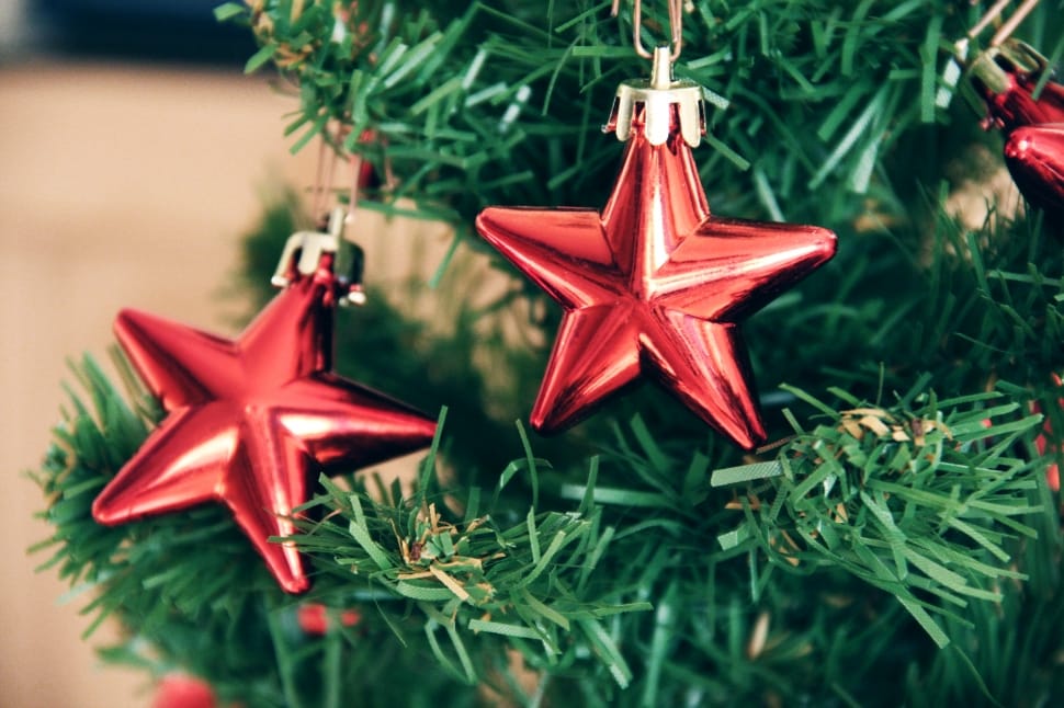 red star christmas tree decor preview