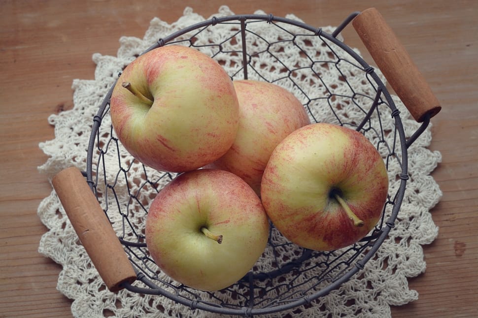 Basket, Apple, Natural Product, Harvest, fruit, healthy eating preview