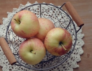 Basket, Apple, Natural Product, Harvest, fruit, healthy eating thumbnail