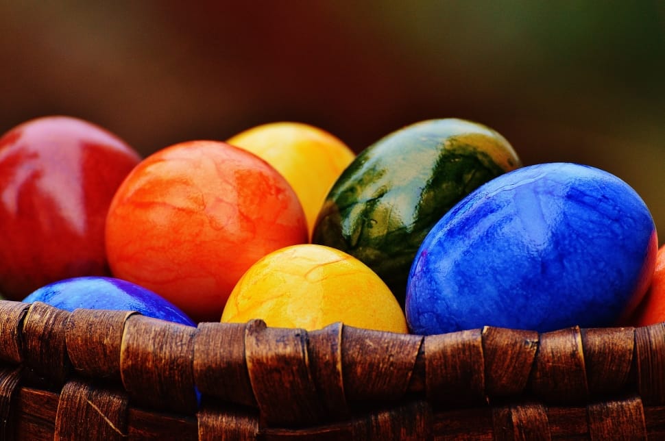 Colorful, Easter, Easter Eggs, multi colored, blue preview