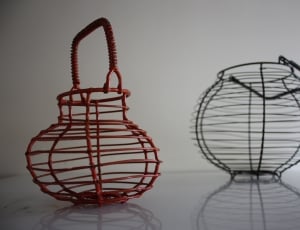 2 wire candle holders thumbnail