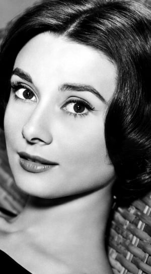 Audrey Hepburn, Actress, Vintage, Movies, one young woman only, one woman only thumbnail