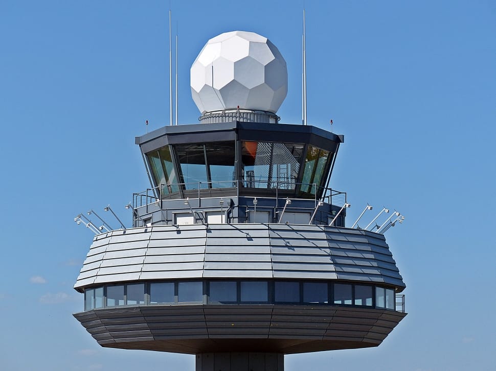 grey and black airport tower preview