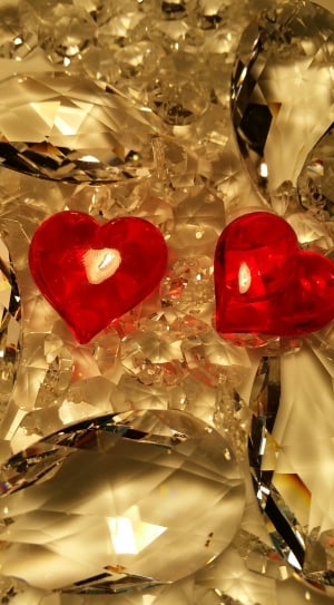 ruby heart and diamond accessories thumbnail