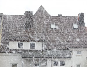 gray and white snows in house thumbnail