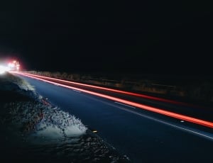 time lapse photo of a road thumbnail