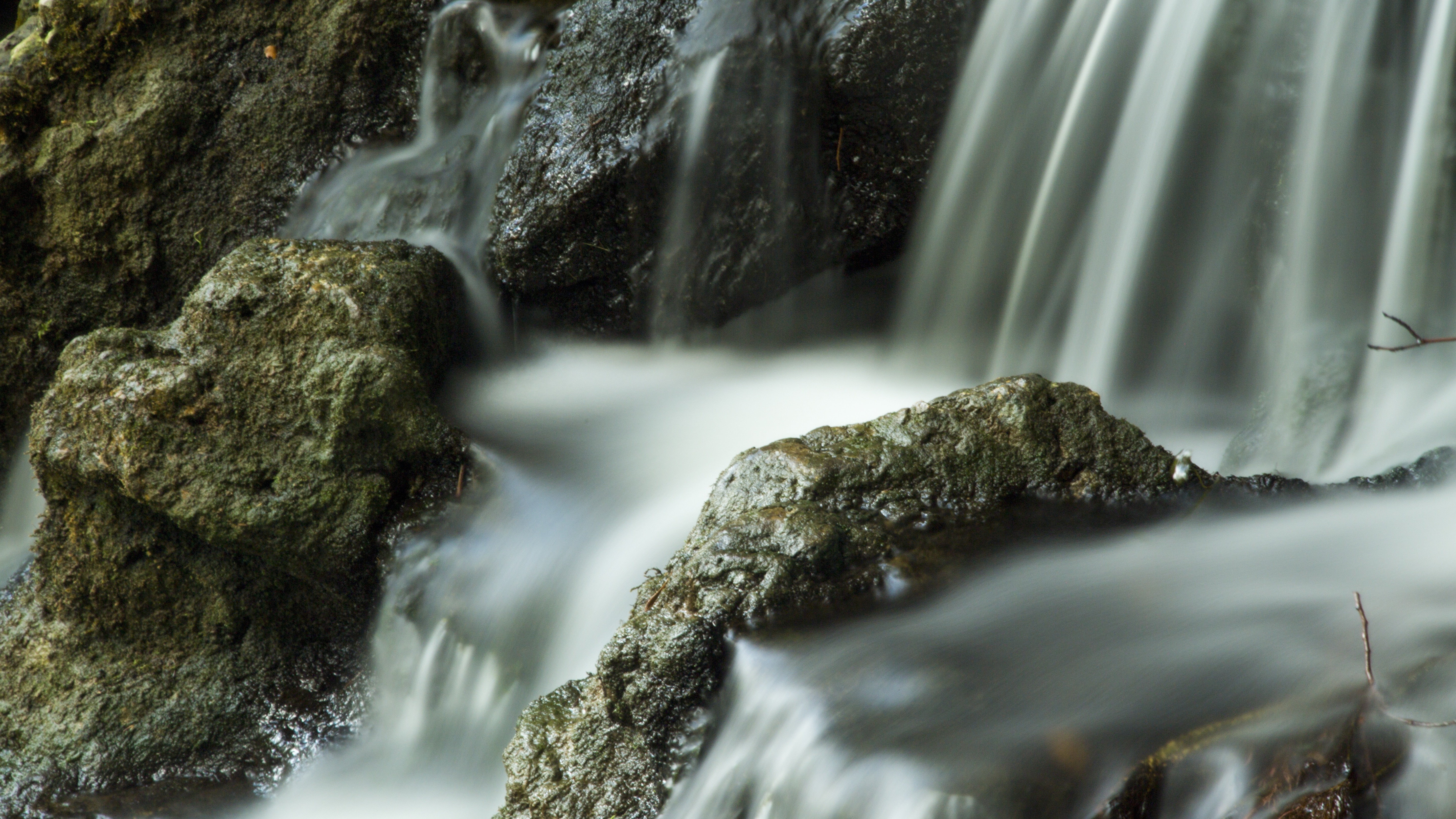 brown stone waterfalls photo
