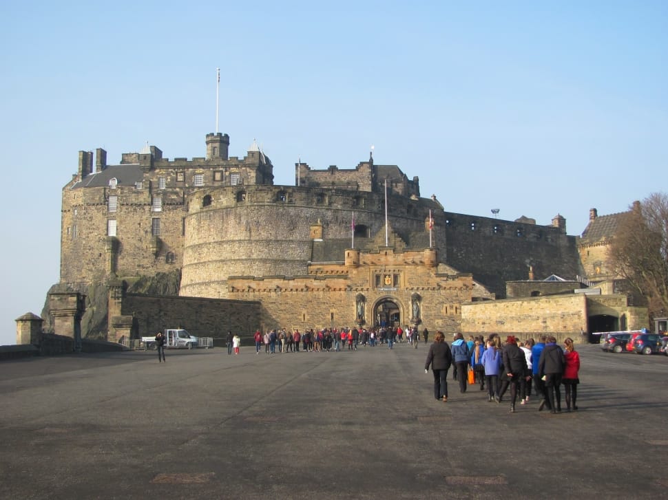 Castle, Edinburgh, Structure, Scotland, architecture, built structure preview