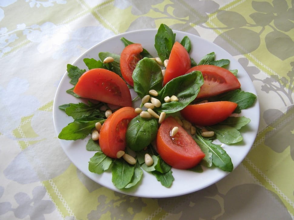 Tomatoes, Food, Salad, Fresh, Healthy, salad, tomato preview