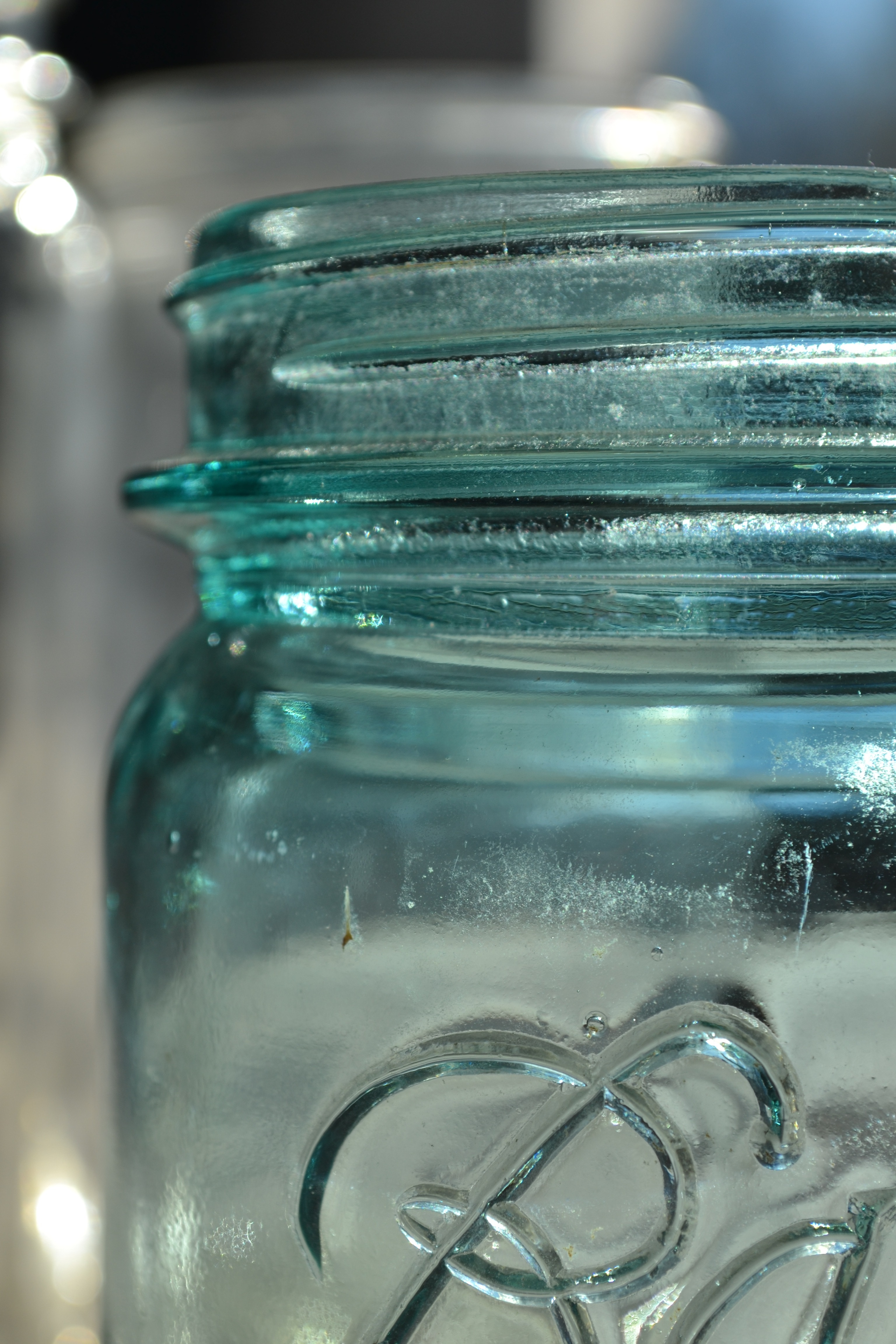 Jar, Ball Jar, Glass Jar, Glass, water, indoors