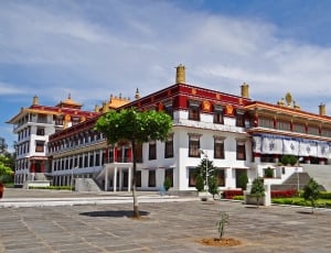 Drepung Gomang Monastery, Mundgod, architecture, building exterior thumbnail