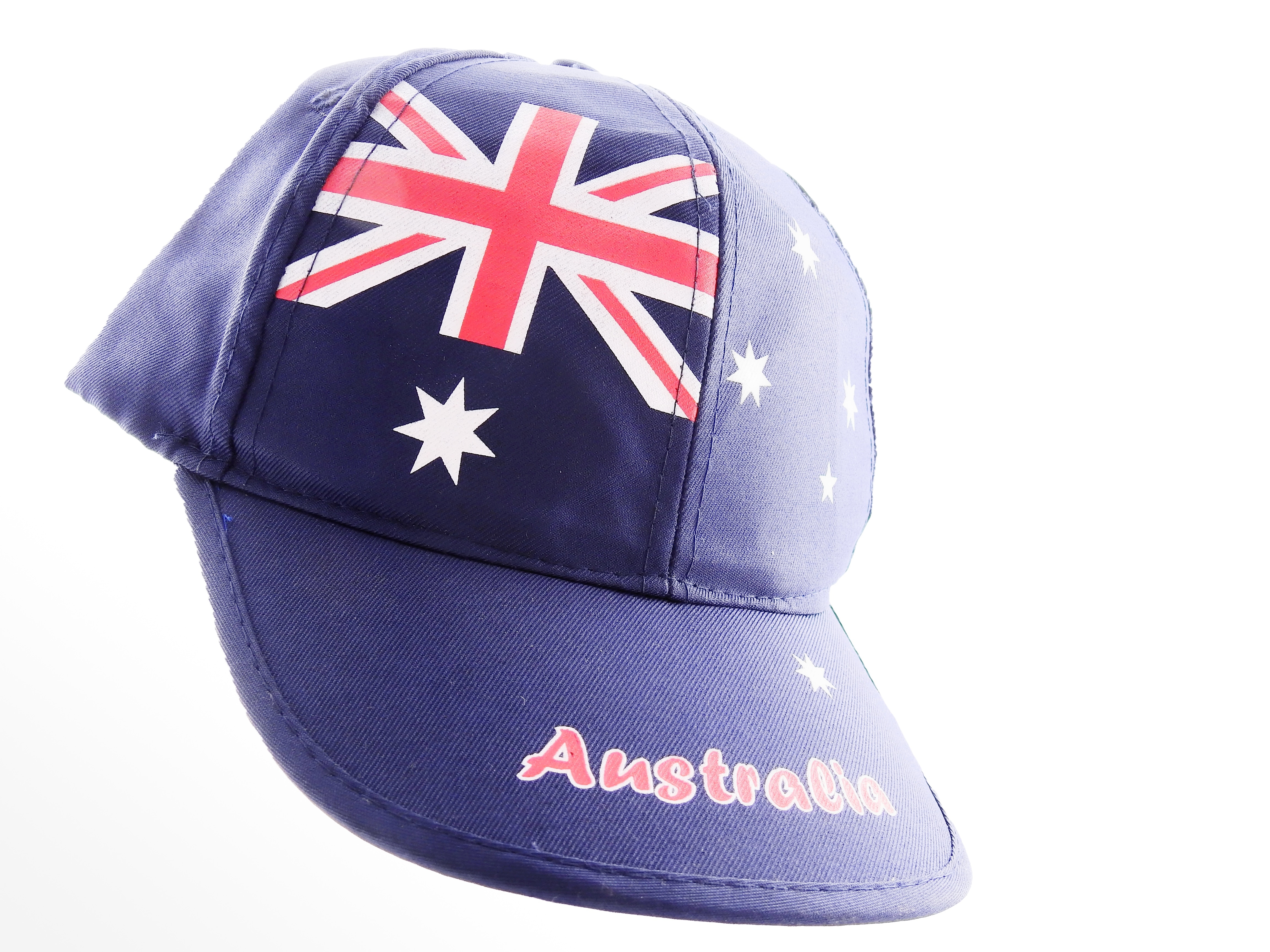 purple australia sports cap