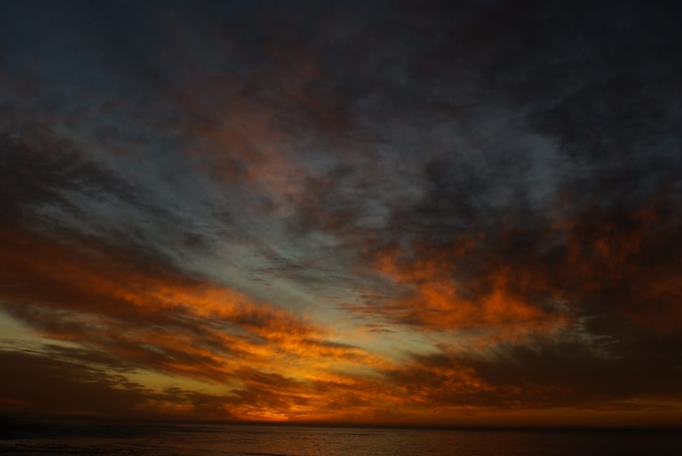 orange cloud sunset preview