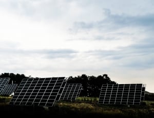 black and white solar panels thumbnail